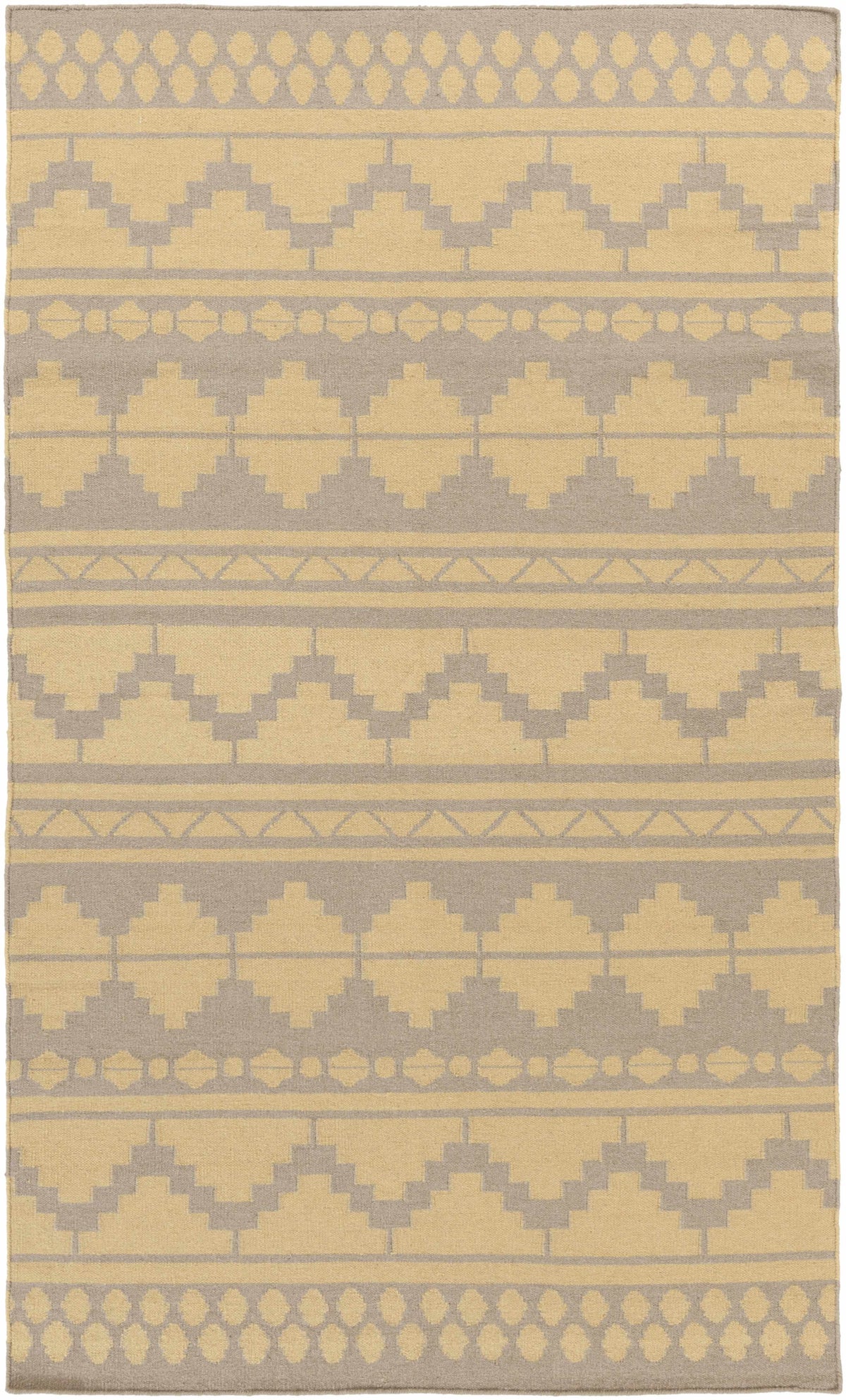 Medium Gray Hand Woven 100% Wool Modern Rectangle Handmade rug, Indoor use only, no fringe, non-washable. runner also available