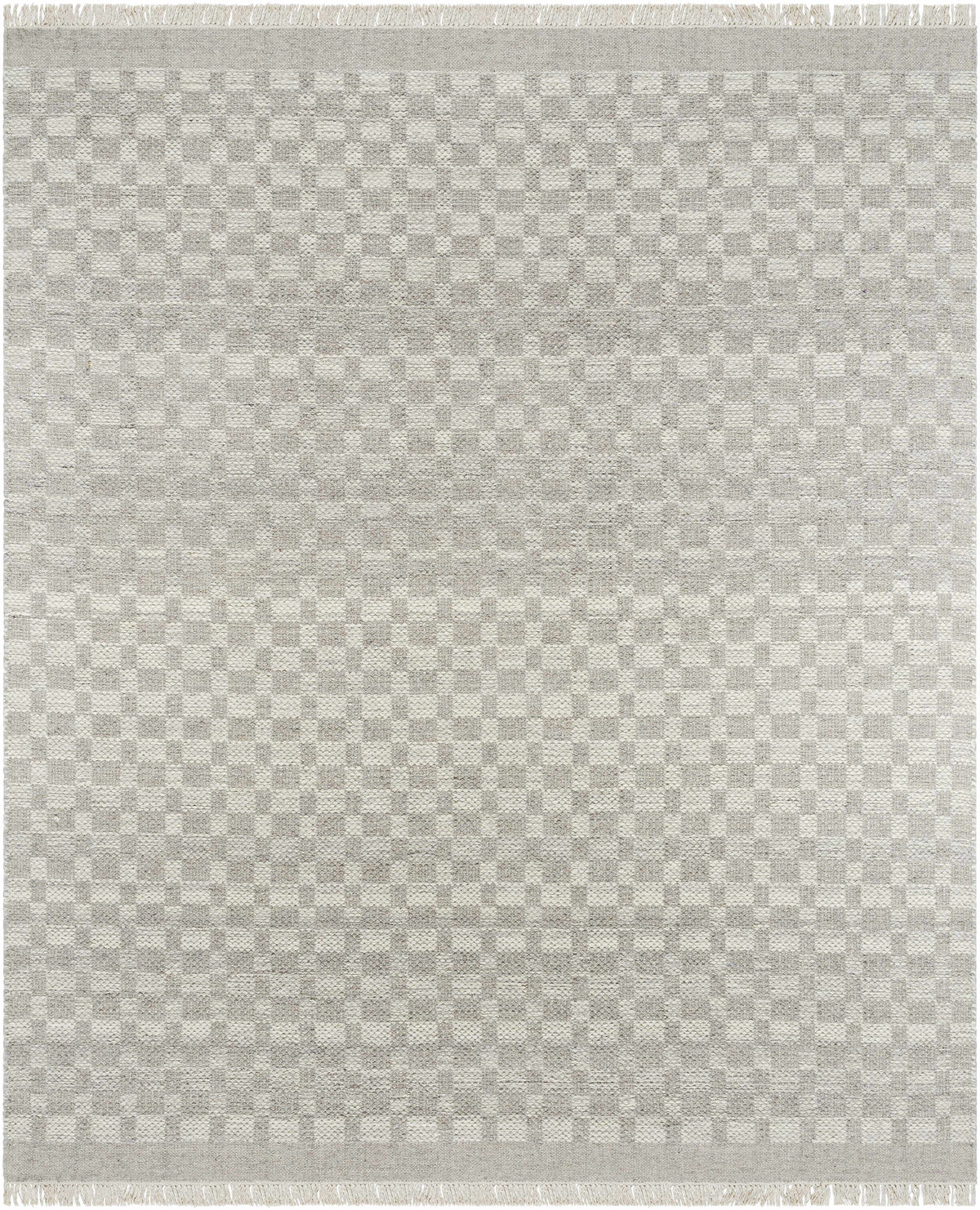 Ivory Hand Woven 100% Wool Cottage Rectangle Handmade rug, Indoor use only, has fringe, non-washable. runner also available