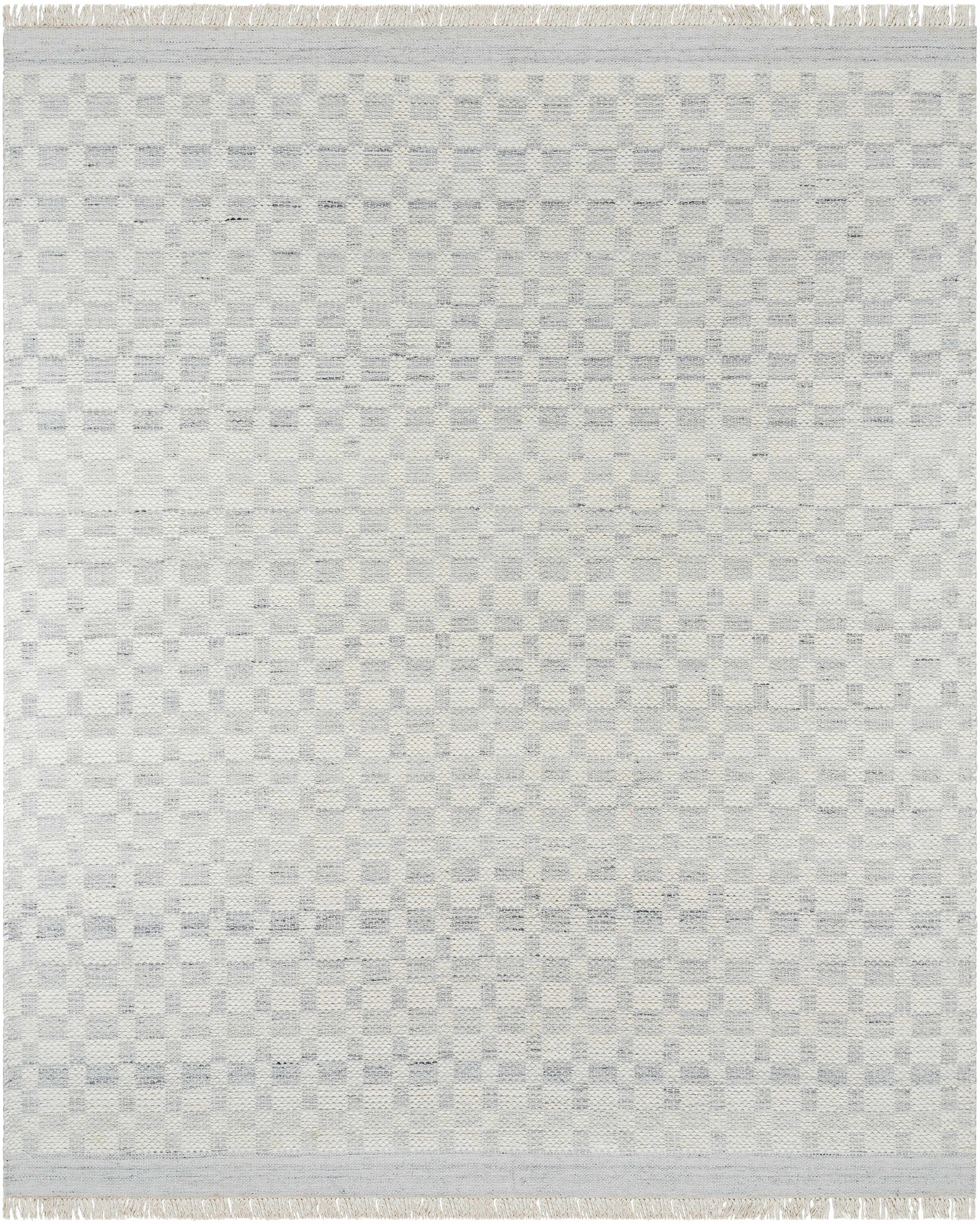 Cream Hand Woven 100% Wool Cottage Rectangle Handmade rug, Indoor use only, has fringe, non-washable. runner also available