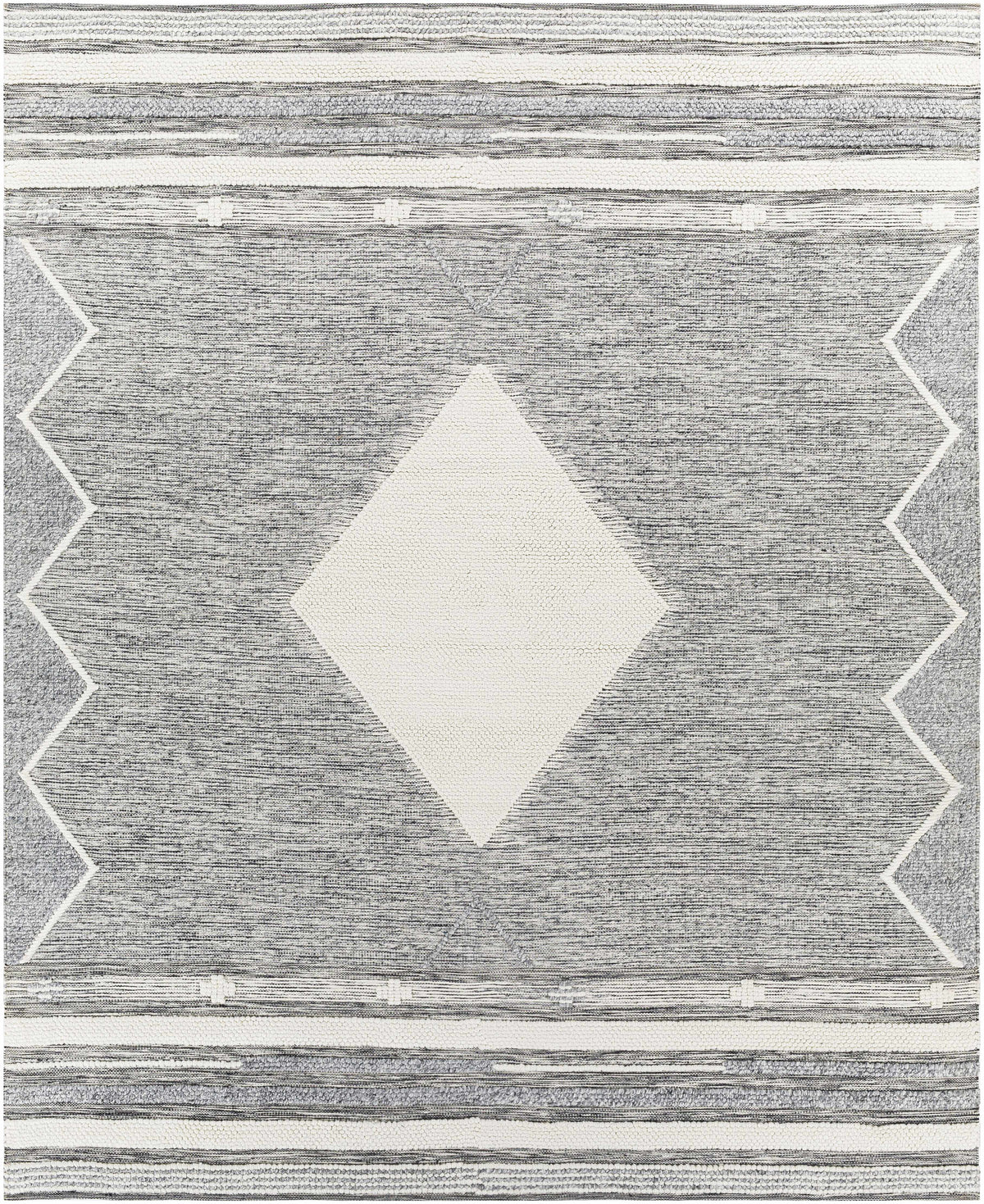 Light Slate Hand Woven 100% Recycled PET Yarn Global Rectangle Handmade rug, Indoor use only, no fringe, non-washable. runner also available