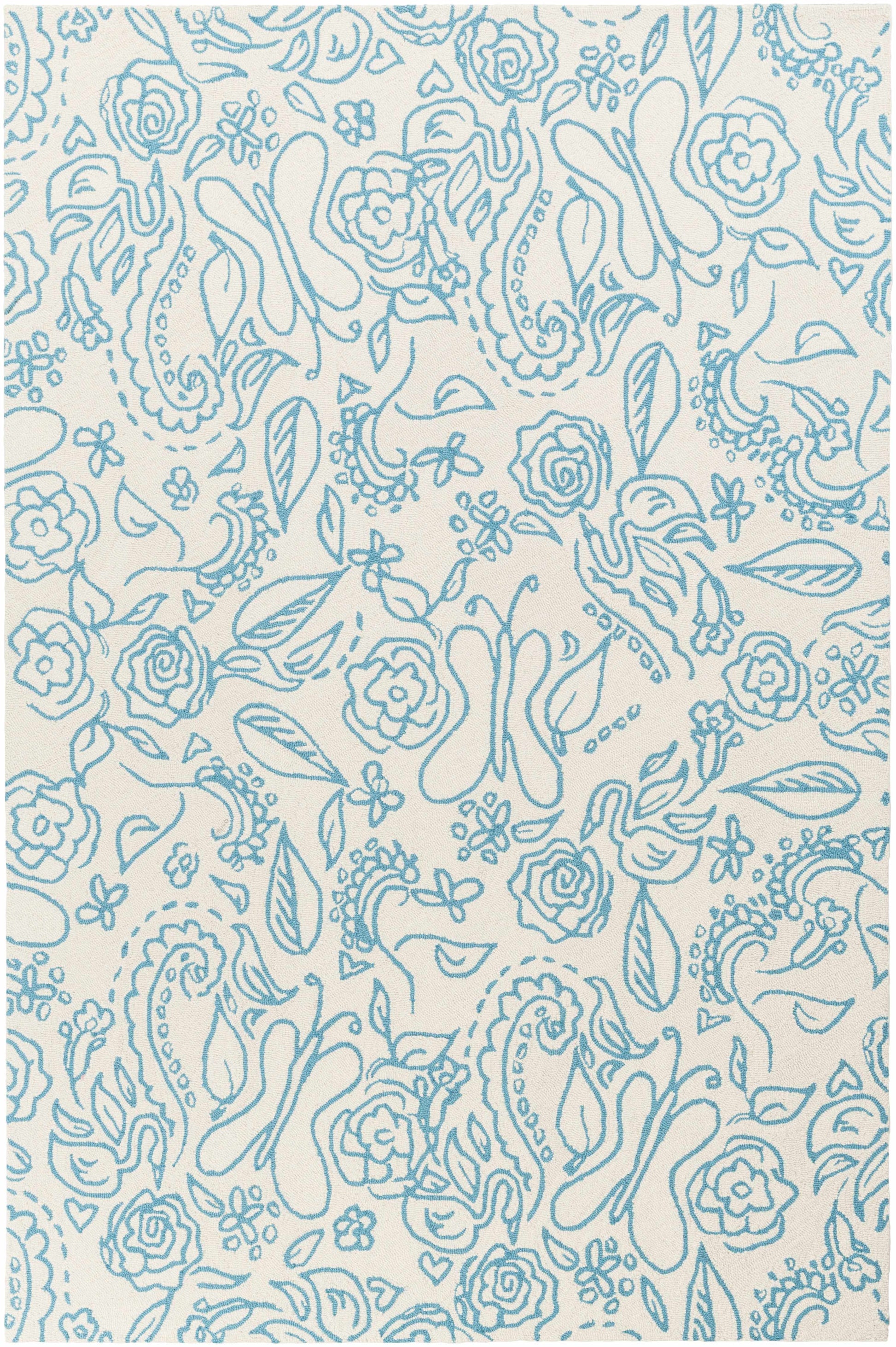 Tic Tac Toe TCT-6008 Hand Hooked Rug