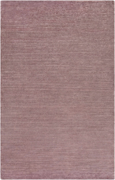 Burgundy Hand Knotted 50% Viscose, 50% Wool Cottage Rectangle Handmade rug, Indoor use only, no fringe, non-washable. runner also available