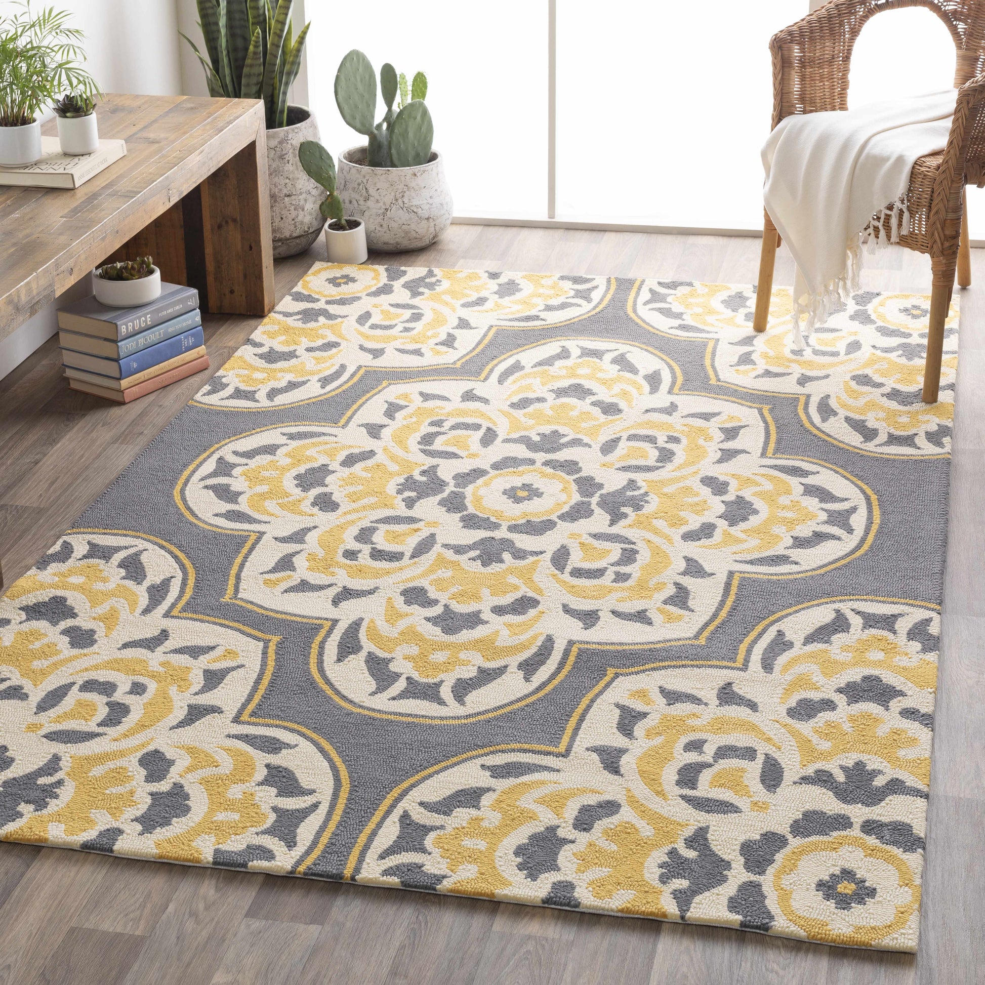Rain RAI-1267 Hand Hooked Rug