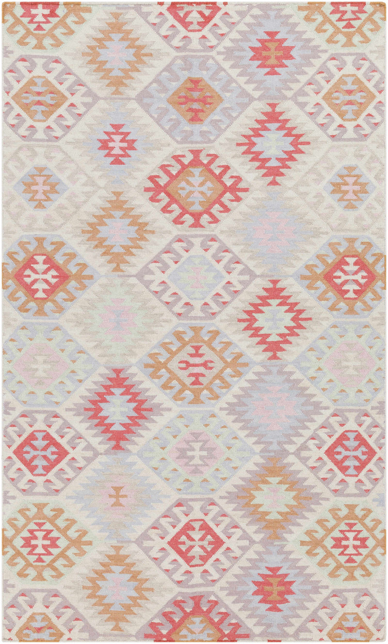 Multicolor Hand Woven 100% Wool Modern Rectangle Handmade rug, Indoor use only, no fringe, non-washable. runner also available