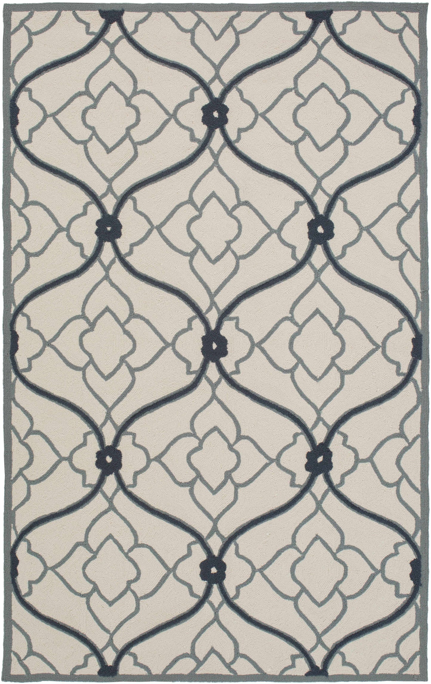 Courtyard CTY-4042 Hand Hooked Rug