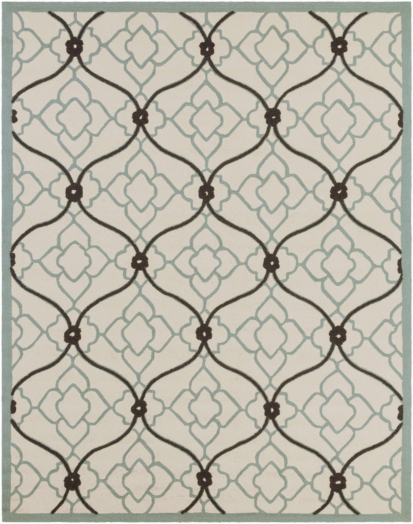 Courtyard CTY-4042 Hand Hooked Rug