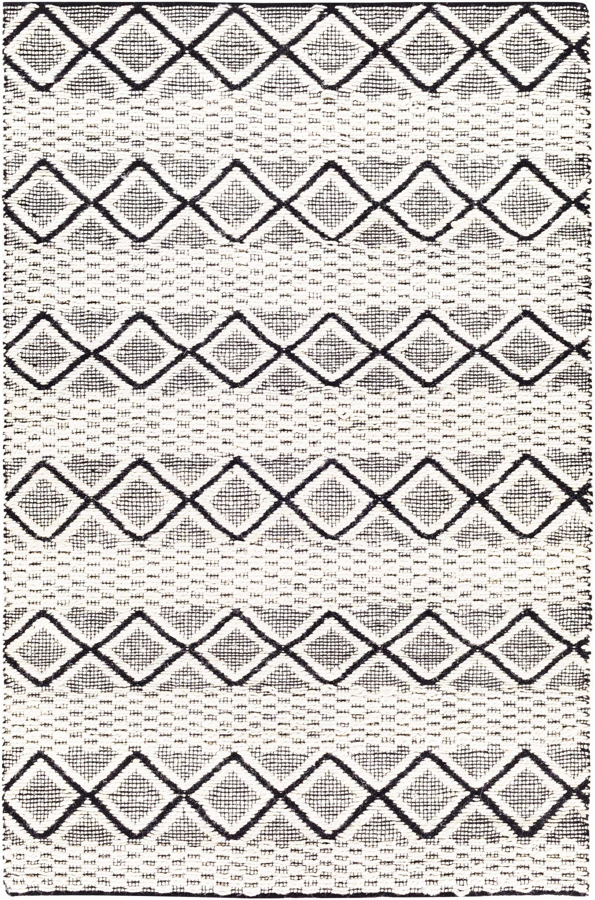 Cream Hand Woven 80% Jute, 20% Cotton Global Rectangle Handmade rug, Indoor use only, no fringe, non-washable. runner also available