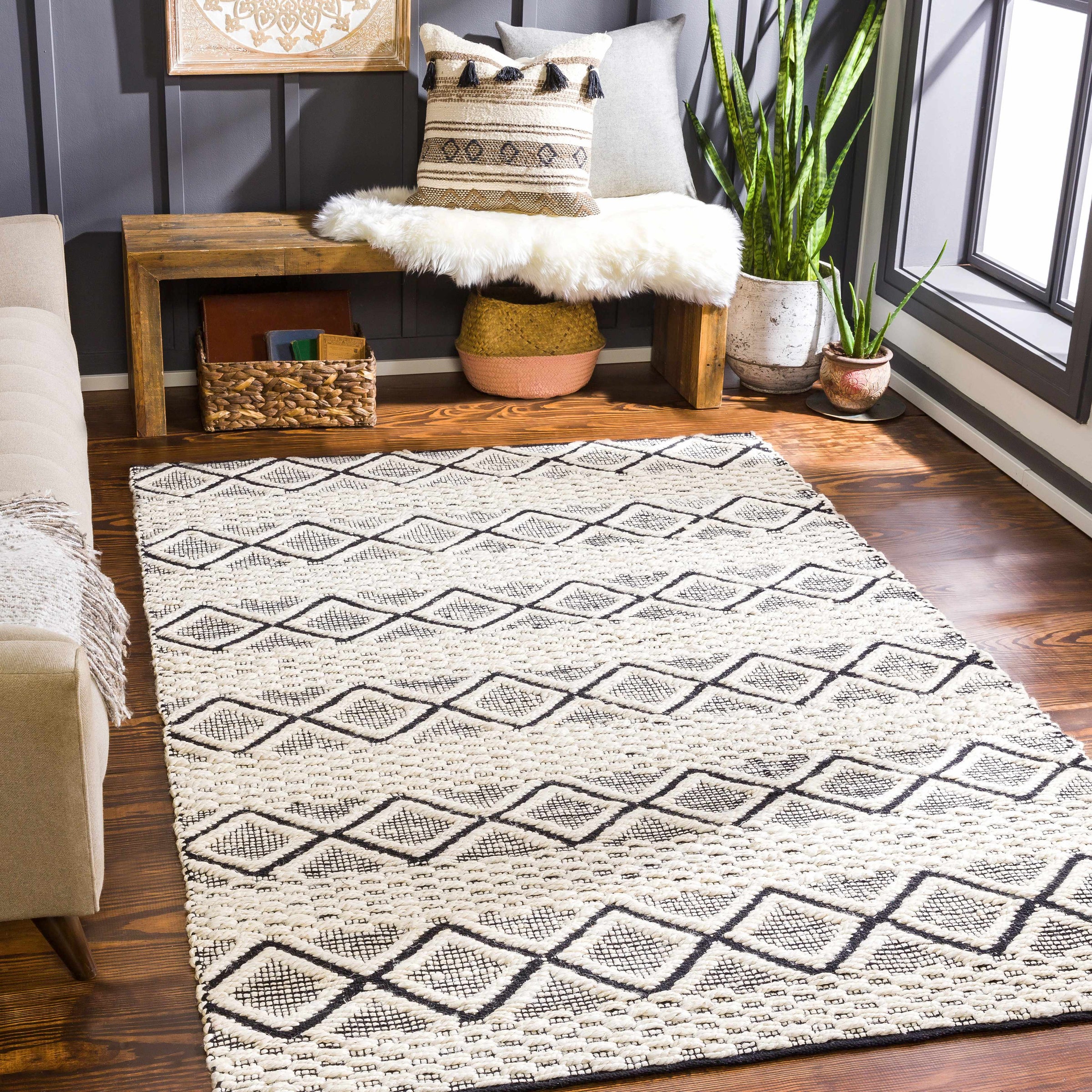 Santa Barbara SBB-2301 Hand Woven Rug