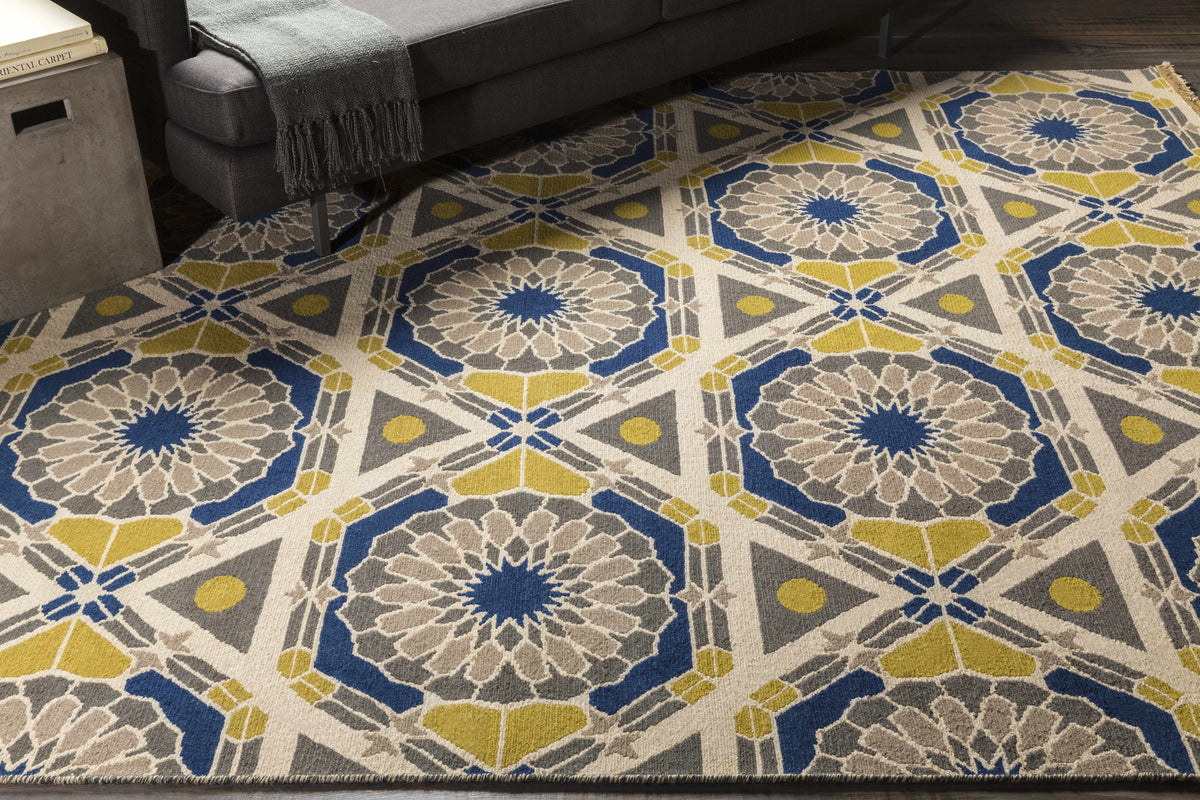 Kaleidoscope KAL-8003 Hand Knotted Rug