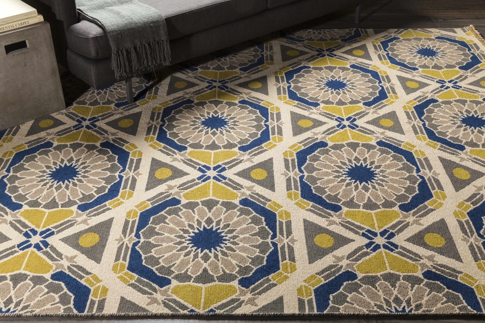 Kaleidoscope KAL-8003 Hand Knotted Rug