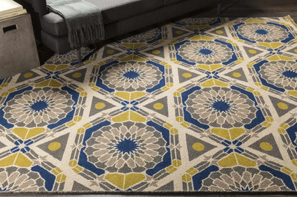 Kaleidoscope KAL-8003 Hand Knotted Rug