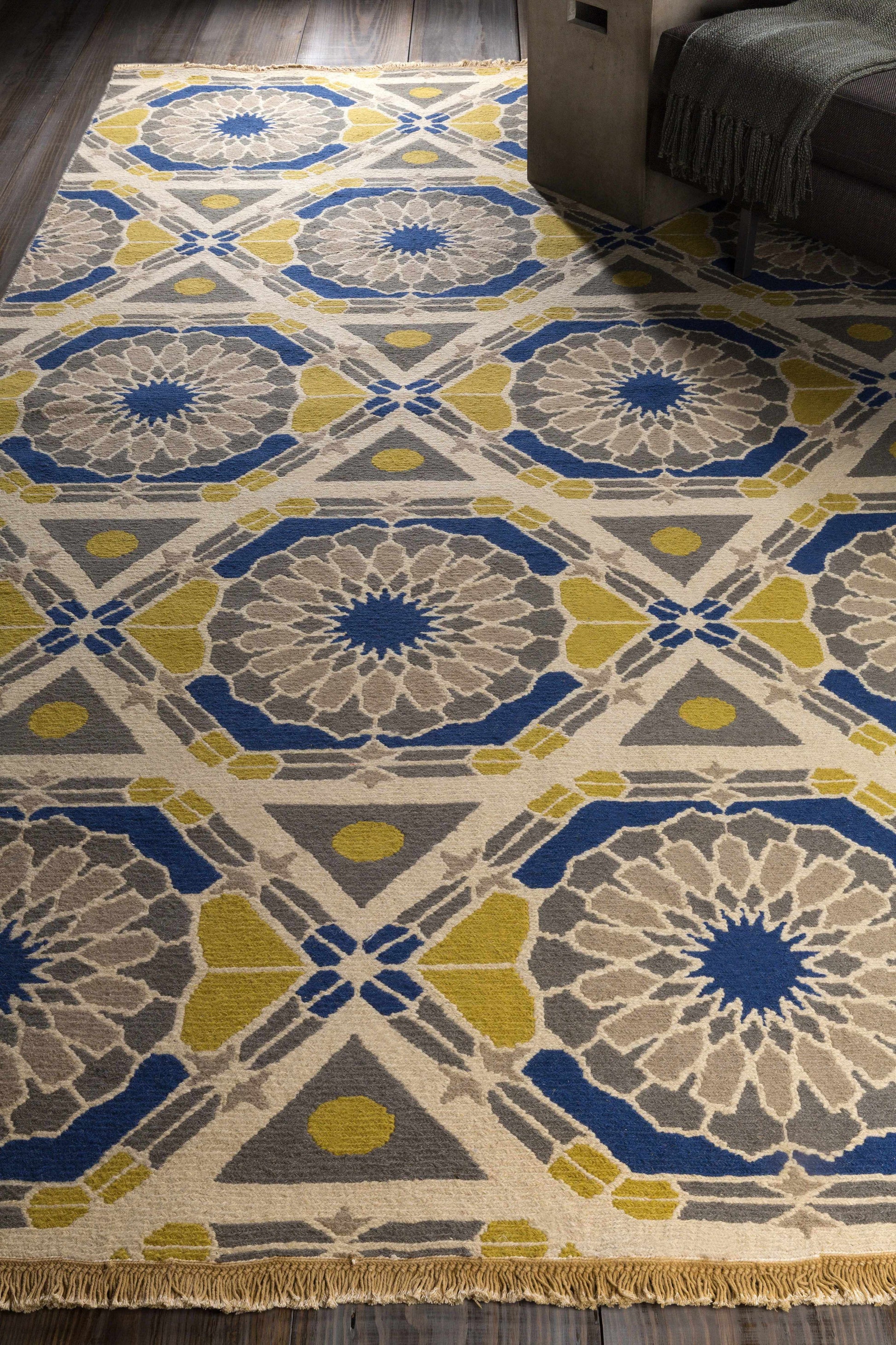 Kaleidoscope KAL-8003 Hand Knotted Rug