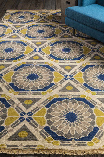 Kaleidoscope KAL-8003 Hand Knotted Rug