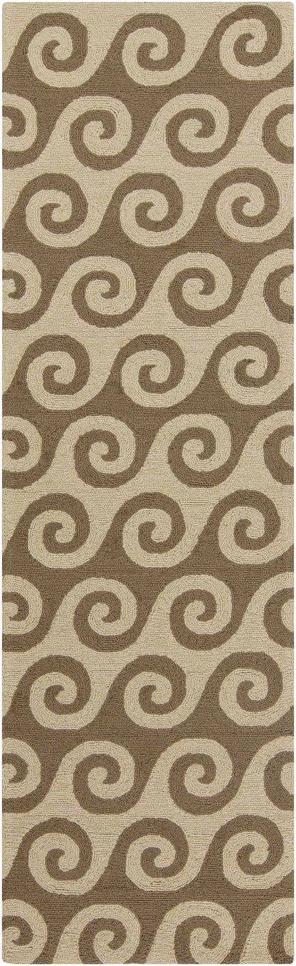 Rain RAI-1141 Hand Hooked Rug