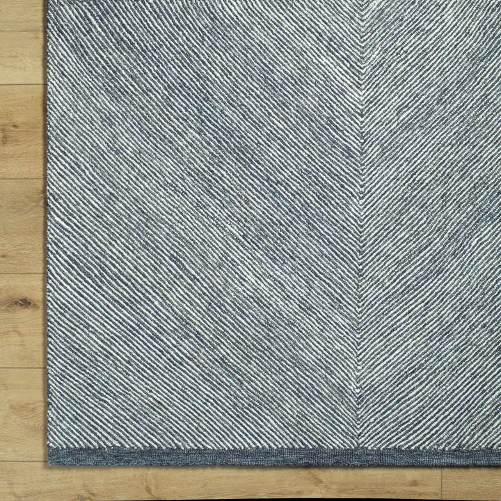 Cream Hand Tufted 100% Wool Modern Rectangle Handmade rug, Indoor use only, no fringe, non-washable.