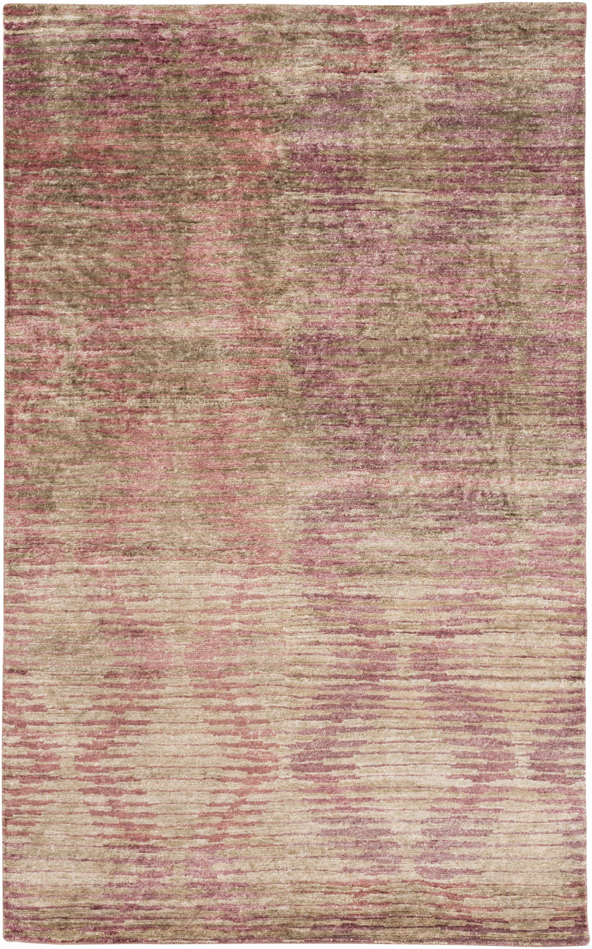 Off-White Hand Knotted 100% Viscose Modern Rectangle Handmade rug, Indoor use only, no fringe, non-washable.