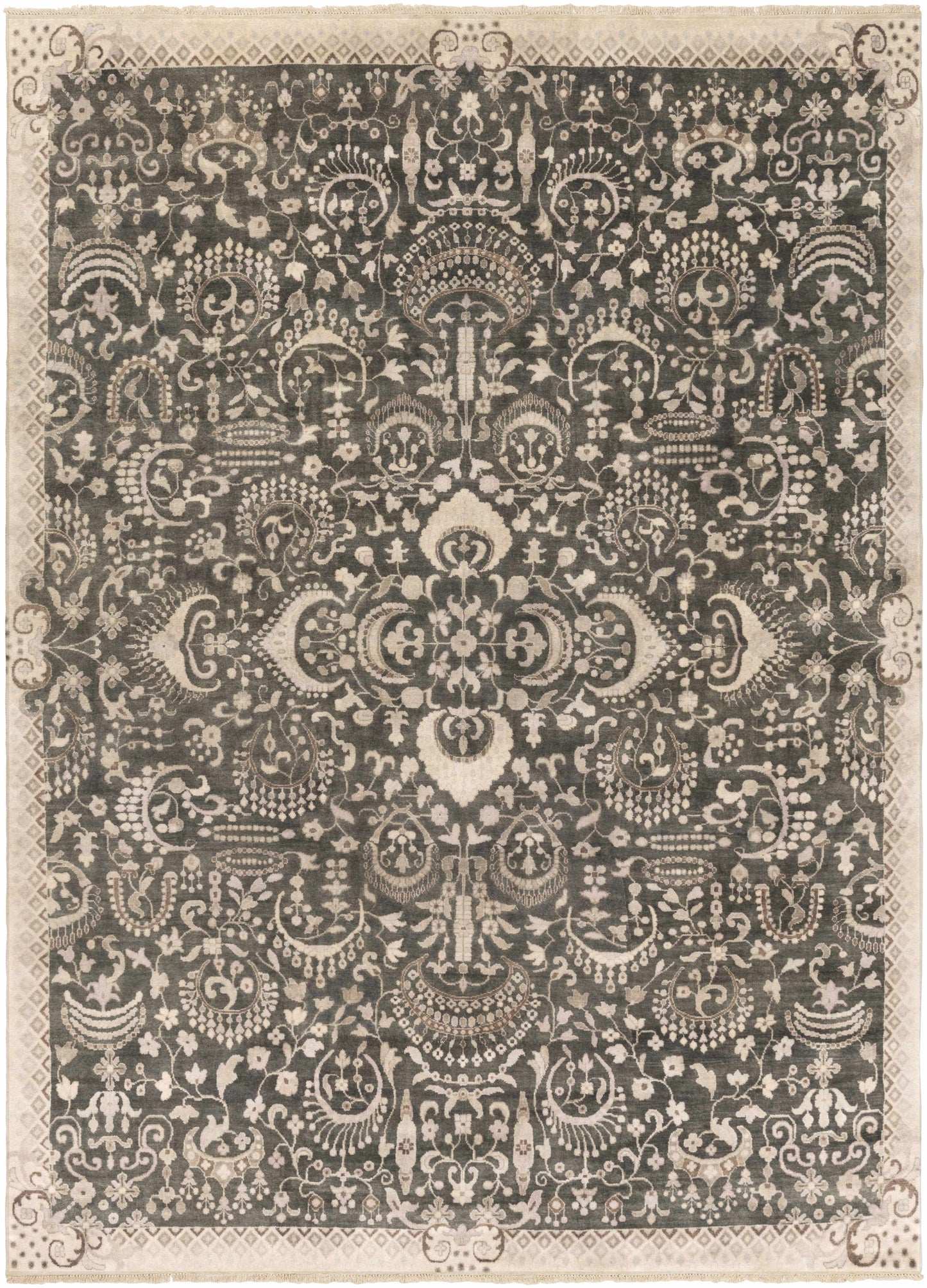 Empress EMS-7001 Hand Knotted Rug