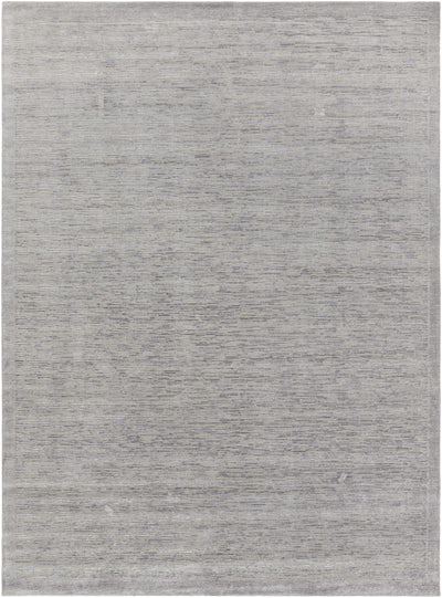 Charcoal Hand Knotted 50% NZ Wool, 50% Viscose Modern Rectangle Handmade rug, Indoor use only, no fringe, non-washable. runner also available