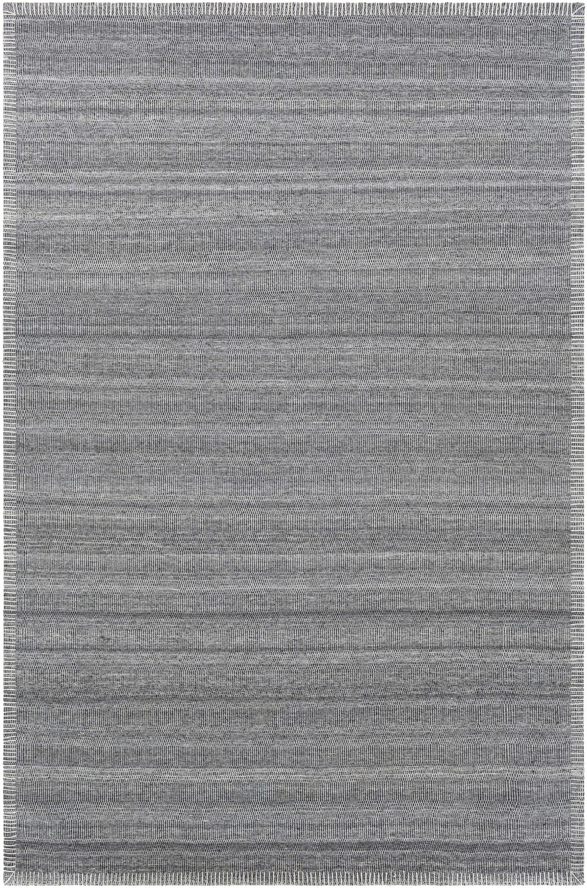Medium Gray Hand Woven 100% Viscose Global Rectangle Handmade rug, Indoor use only, no fringe, non-washable.