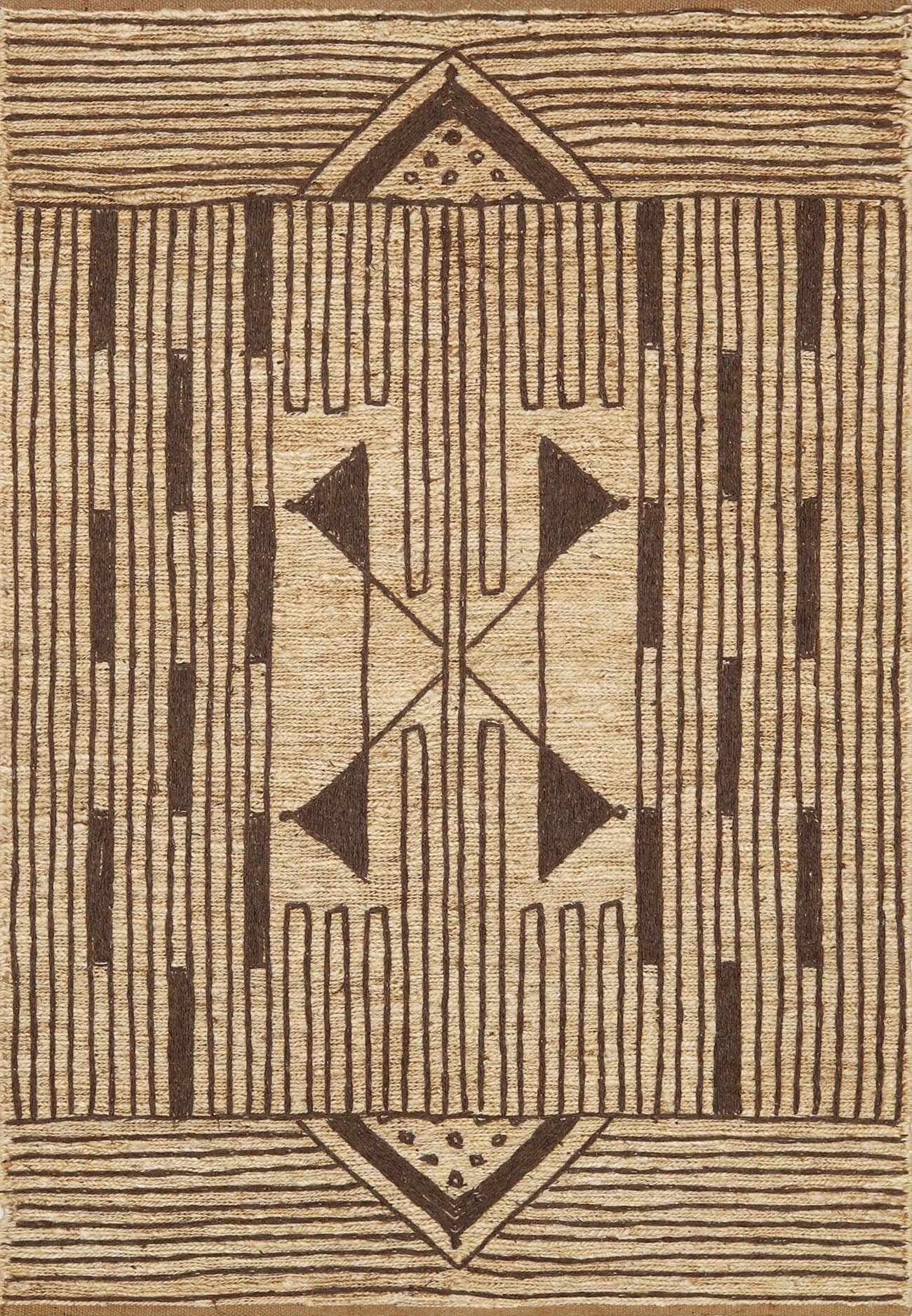 Wheat Hand Knotted 85% Jute, 15% Wool Global Rectangle Handmade rug, Indoor use only, no fringe, non-washable. runner also available