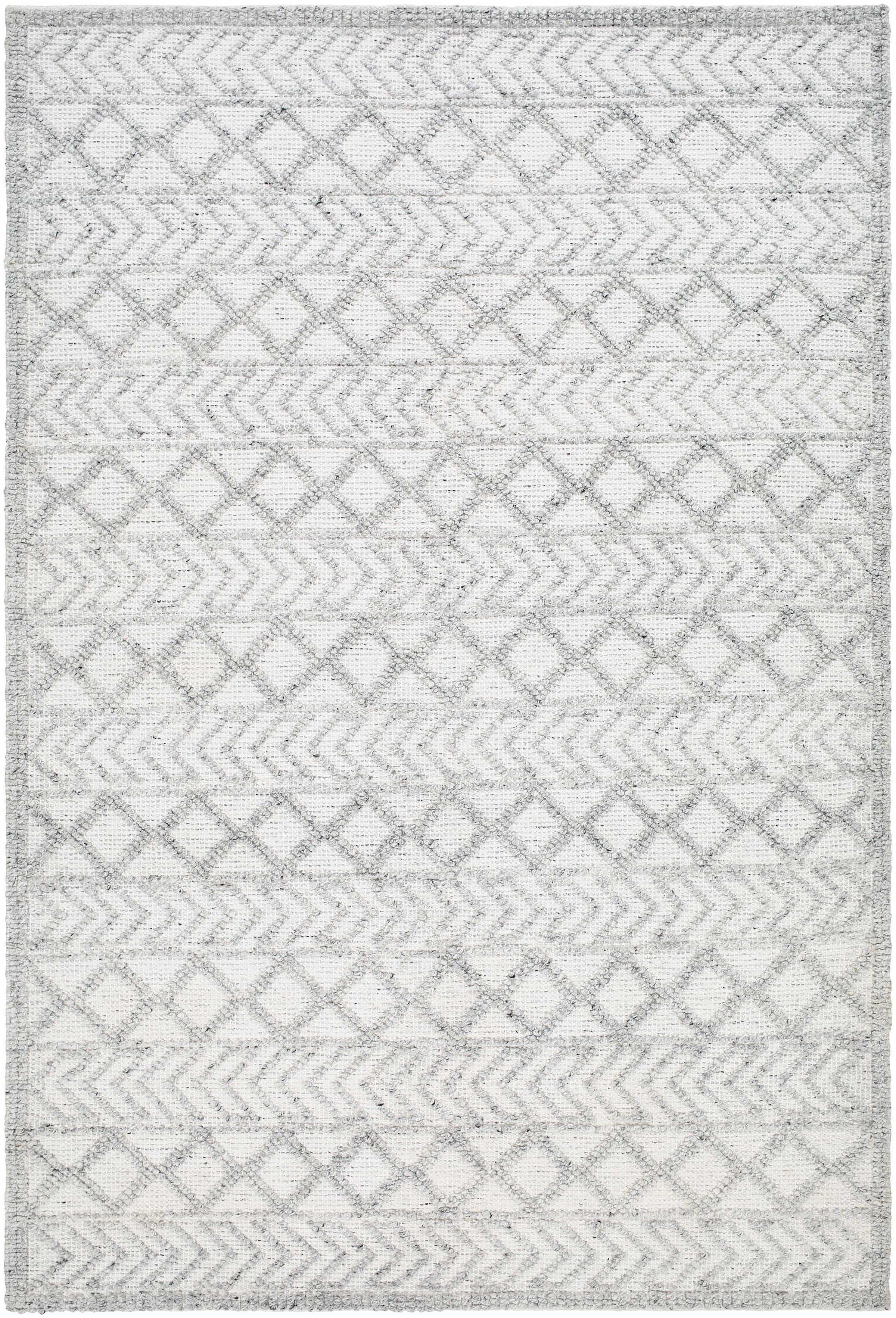 Off-White Hand Woven 100% Recycled PET Yarn Global Rectangle Handmade rug, Indoor use only, no fringe, non-washable. runner also available