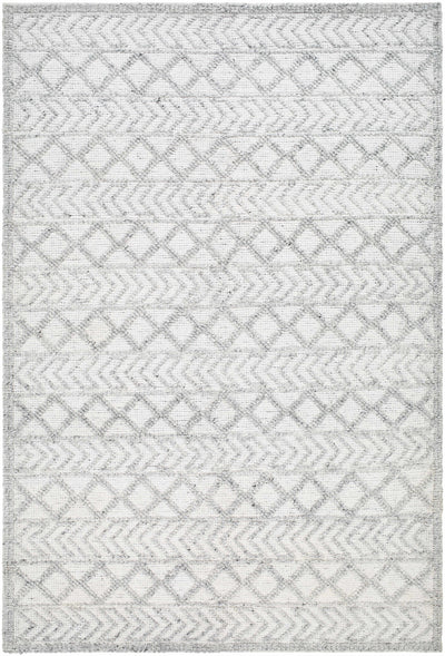 Off-White Hand Woven 100% Recycled PET Yarn Global Rectangle Handmade rug, Indoor use only, no fringe, non-washable. runner also available