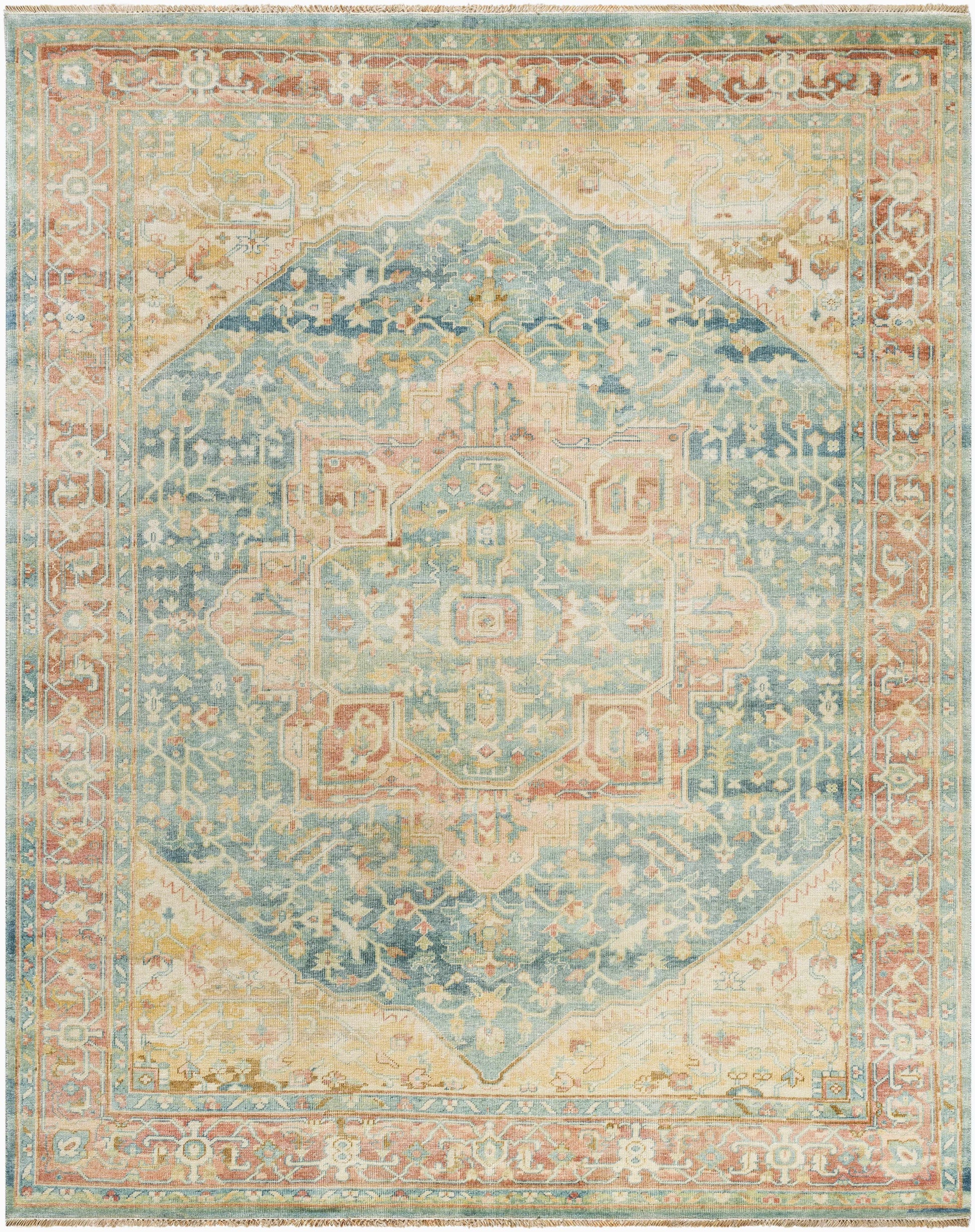 Hamadan HAM-2300 Hand Knotted Rug