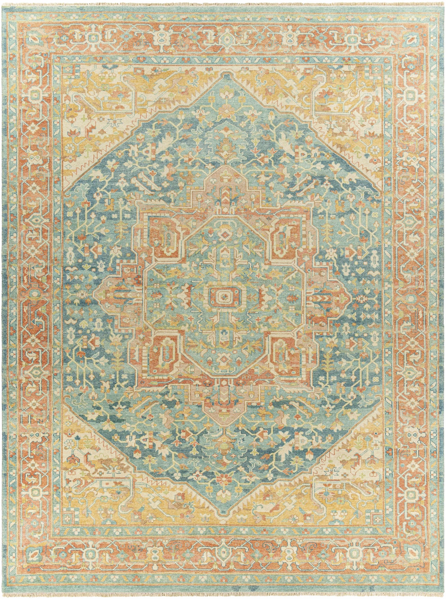 Hamadan HAM-2300 Hand Knotted Rug