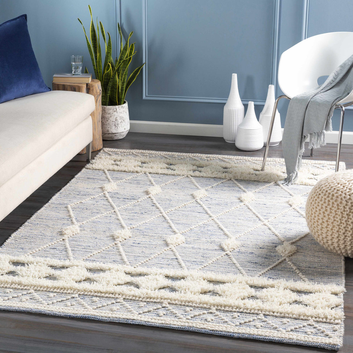 Handira HNR-2302 Hand Woven Rug
