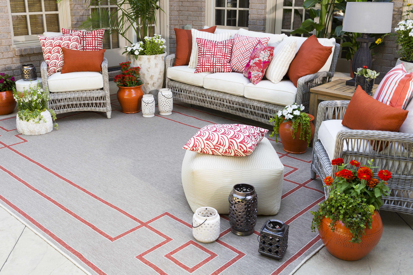 Alfresco ALF-9633 Machine Woven Rug