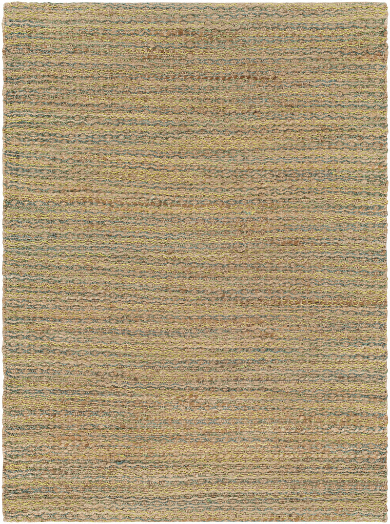 Gray Hand Woven 70% Jute, 30% Chenille-Viscose Modern Rectangle Handmade rug, Indoor use only, no fringe, non-washable.