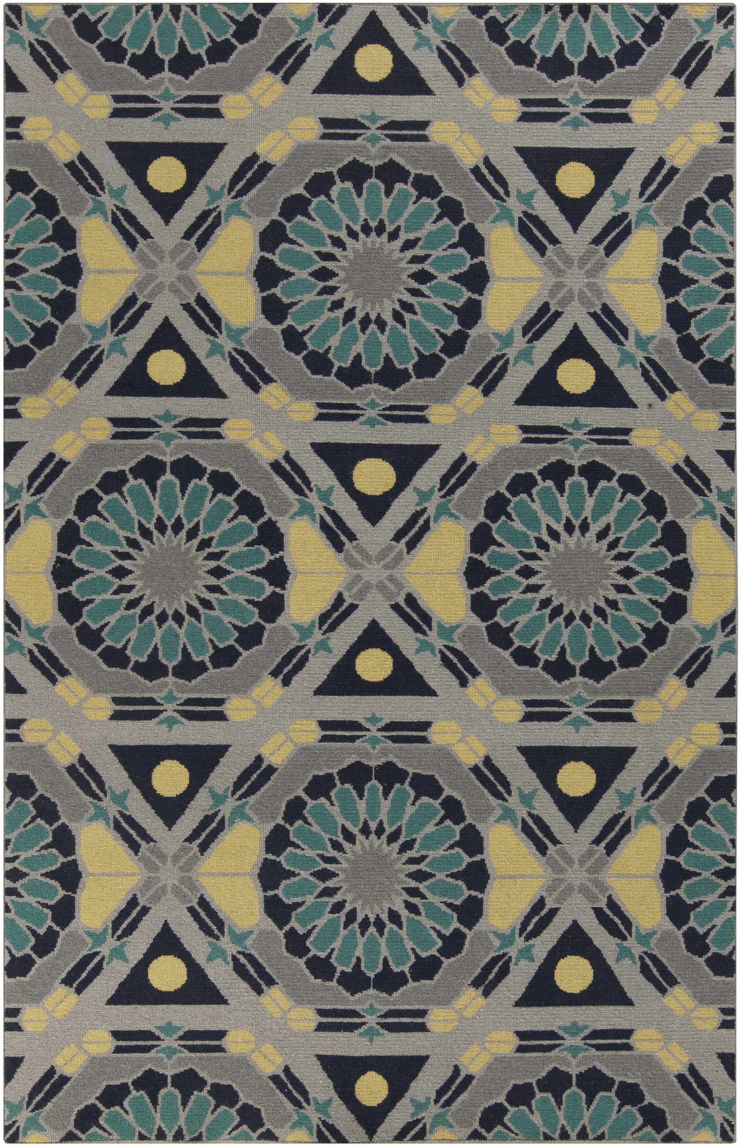 Kaleidoscope KAL-8005 Hand Knotted Rug