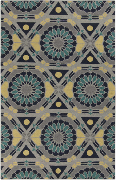 Gray Hand Knotted 100% Wool Modern Rectangle Handmade rug, Indoor use only, no fringe, non-washable. runner also available