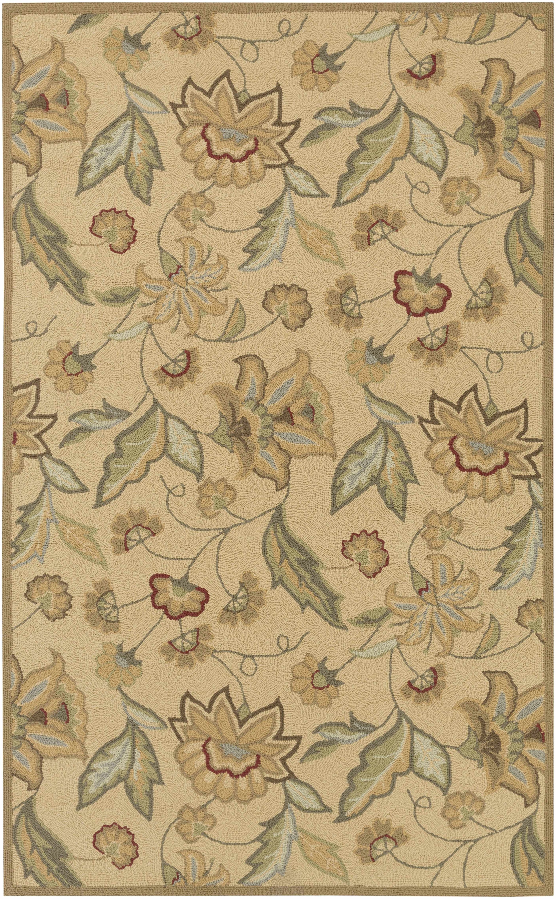 Rain RAI-1011 Hand Hooked Rug