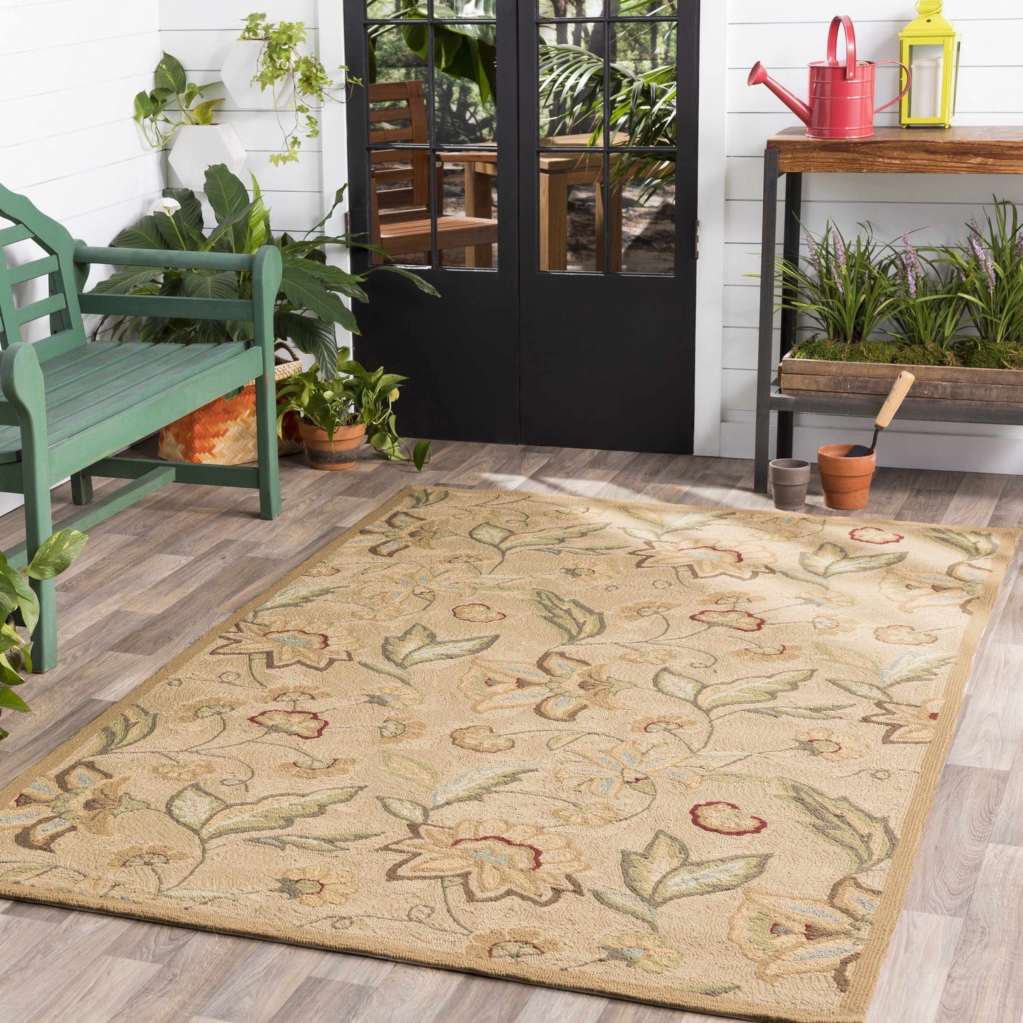 Rain RAI-1011 Hand Hooked Rug