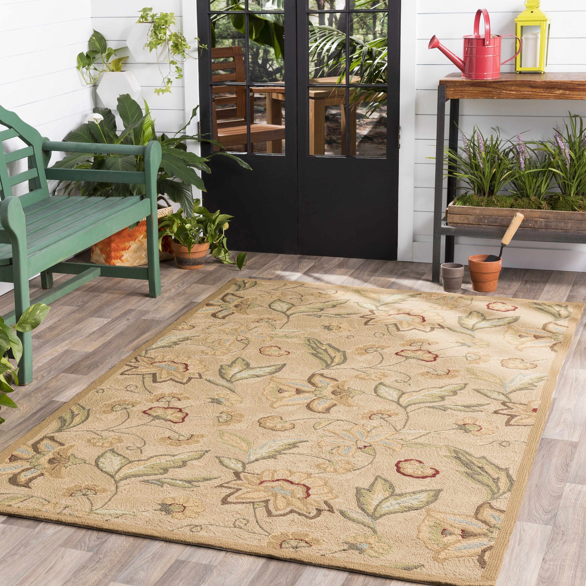 Rain RAI-1011 Hand Hooked Rug