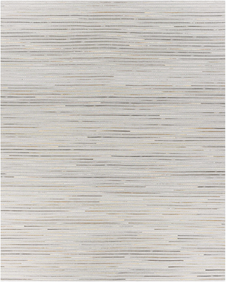 Taupe Hand Crafted 50% Wool, 30% Hair On Hide, 20% Viscose Rustic Rectangle Handmade rug, Indoor use only, no fringe, non-washable.