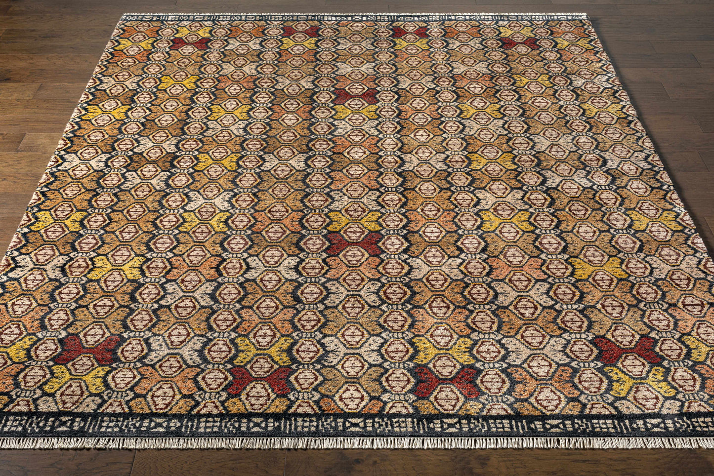 Zambia ZAM-1002 Hand Knotted Rug