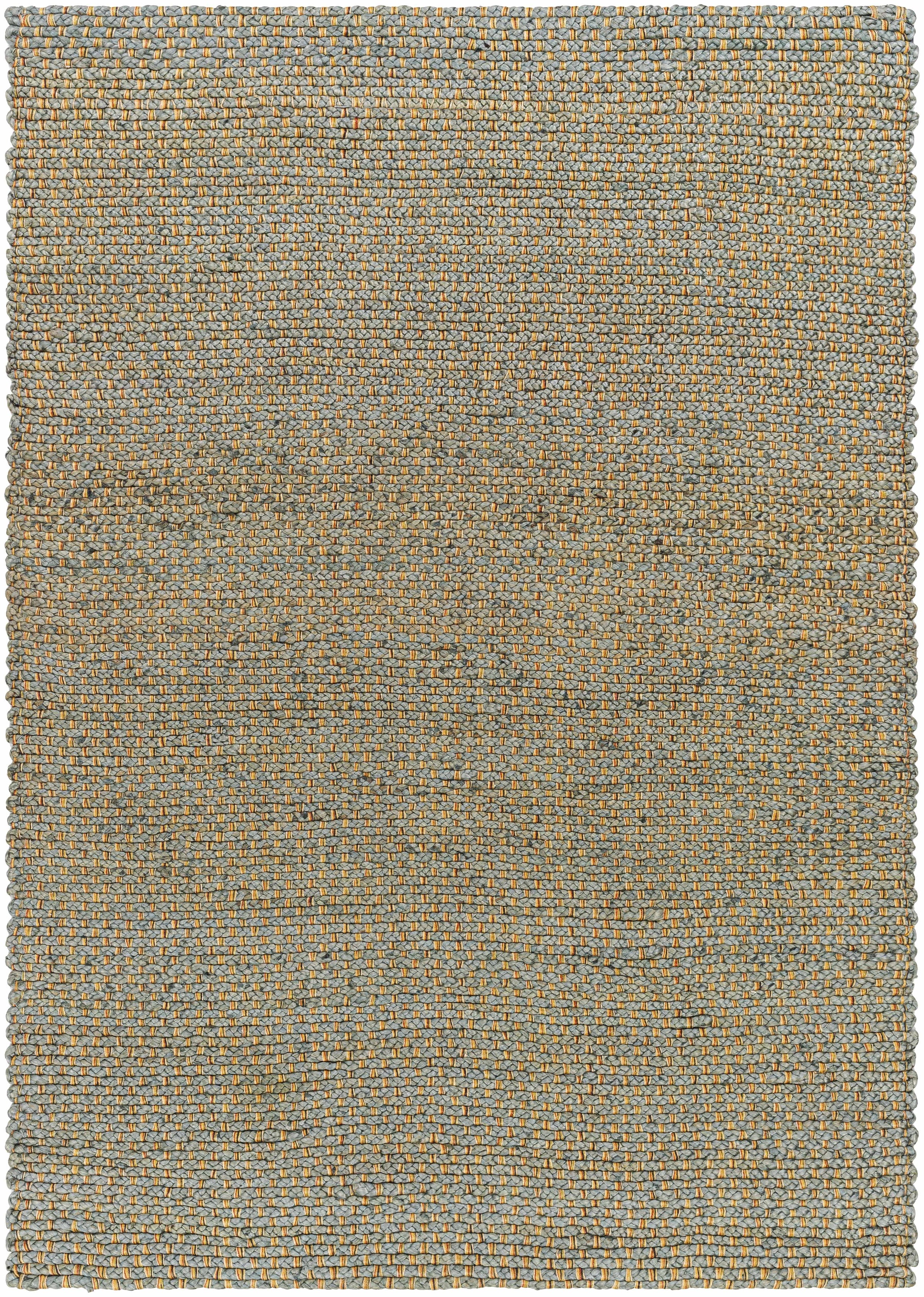 Sky Blue Hand Woven 100% Jute Modern Rectangle Handmade rug, Indoor use only, no fringe, non-washable. runner also available
