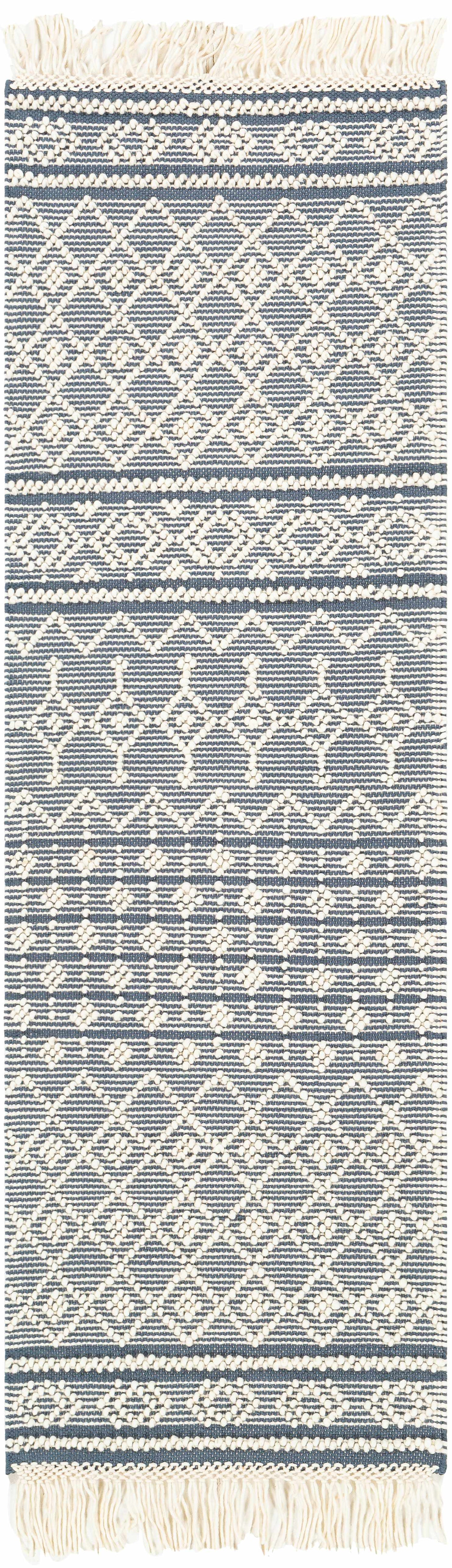 Farmhouse Tassels FTS-2304 Hand Woven Rug
