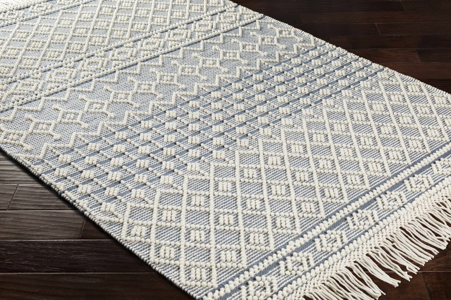 Farmhouse Tassels FTS-2304 Hand Woven Rug