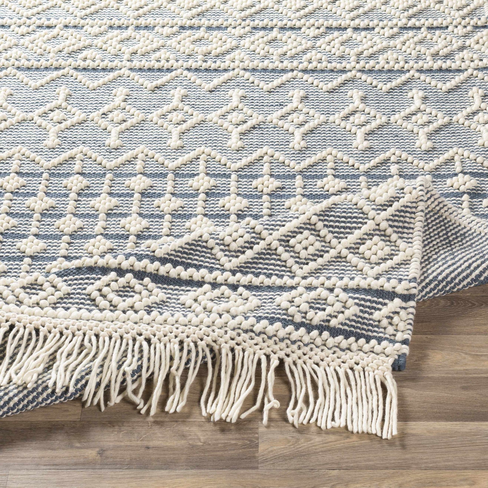 Farmhouse Tassels FTS-2304 Hand Woven Rug