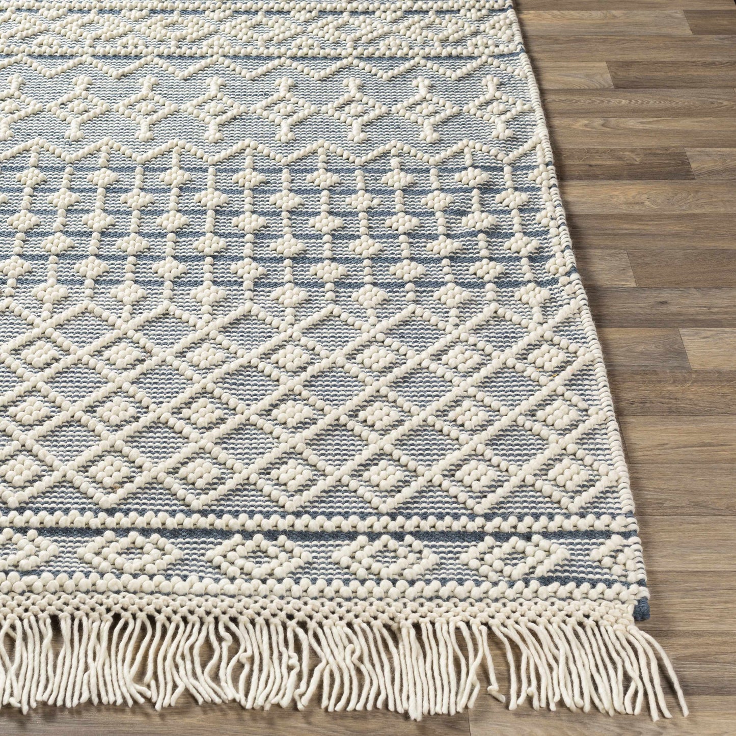 Farmhouse Tassels FTS-2304 Hand Woven Rug