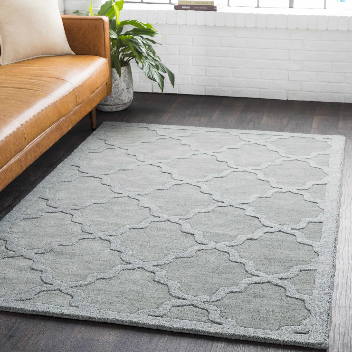 Central Park AWHP-4017 Hand Loomed Rug