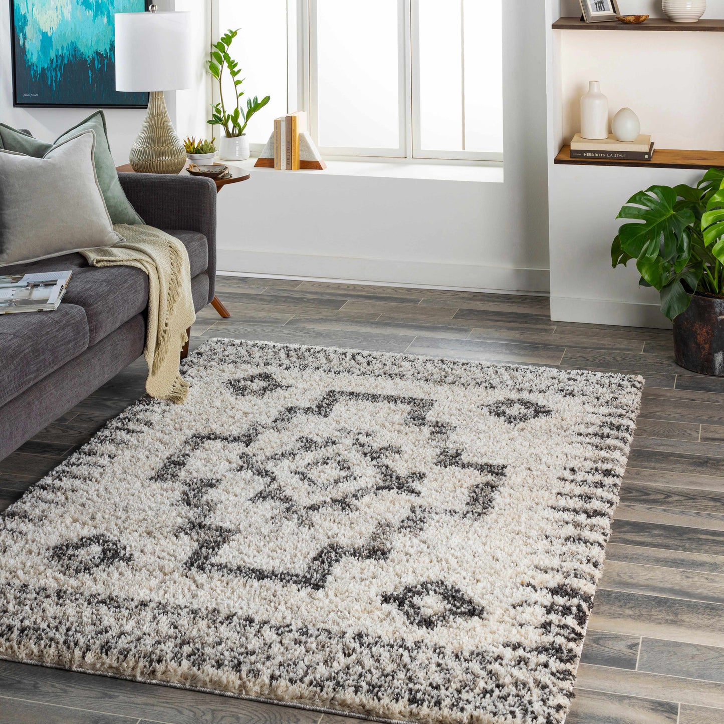 Capella Shag CPS-2302 Machine Woven Rug