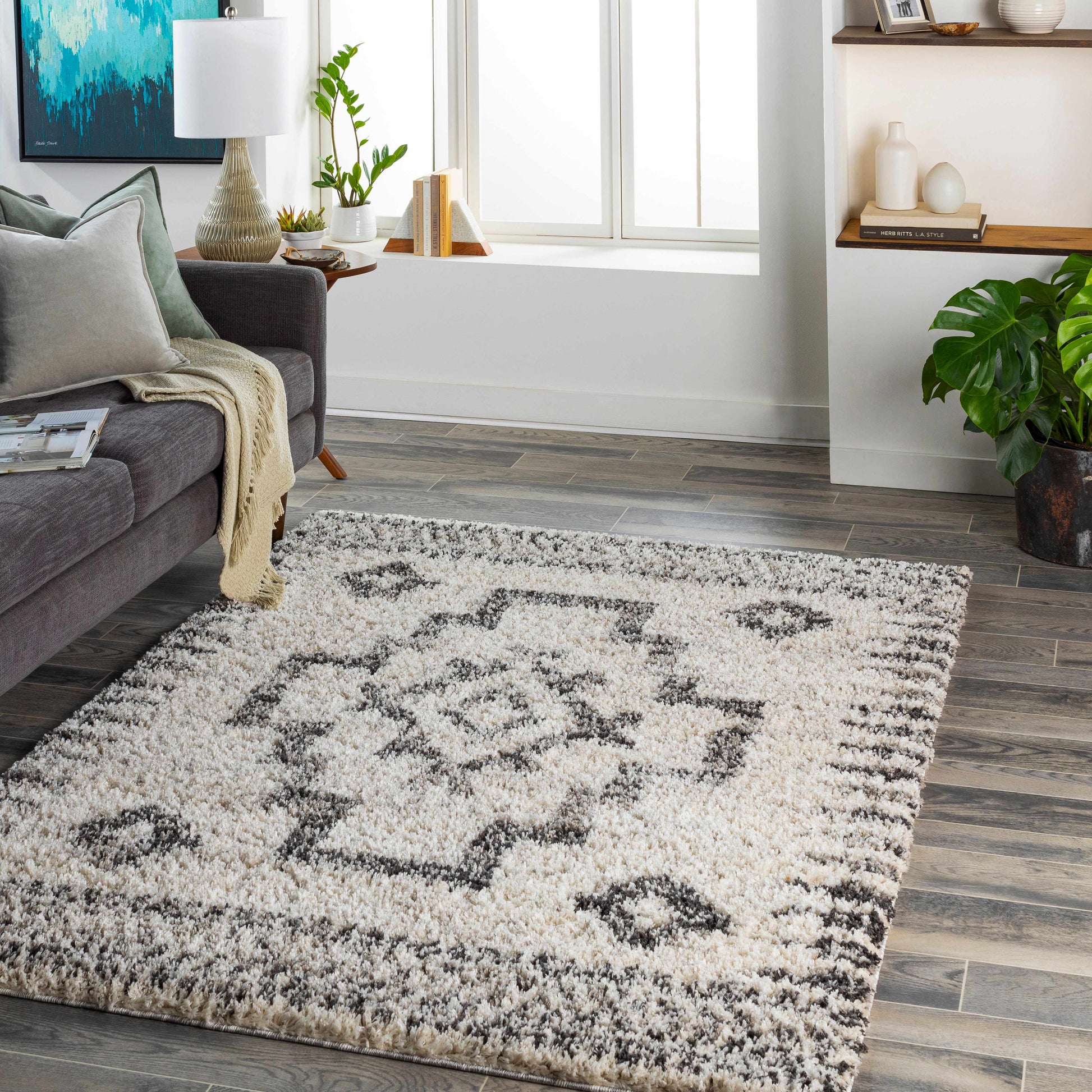 Capella Shag CPS-2302 Machine Woven Rug