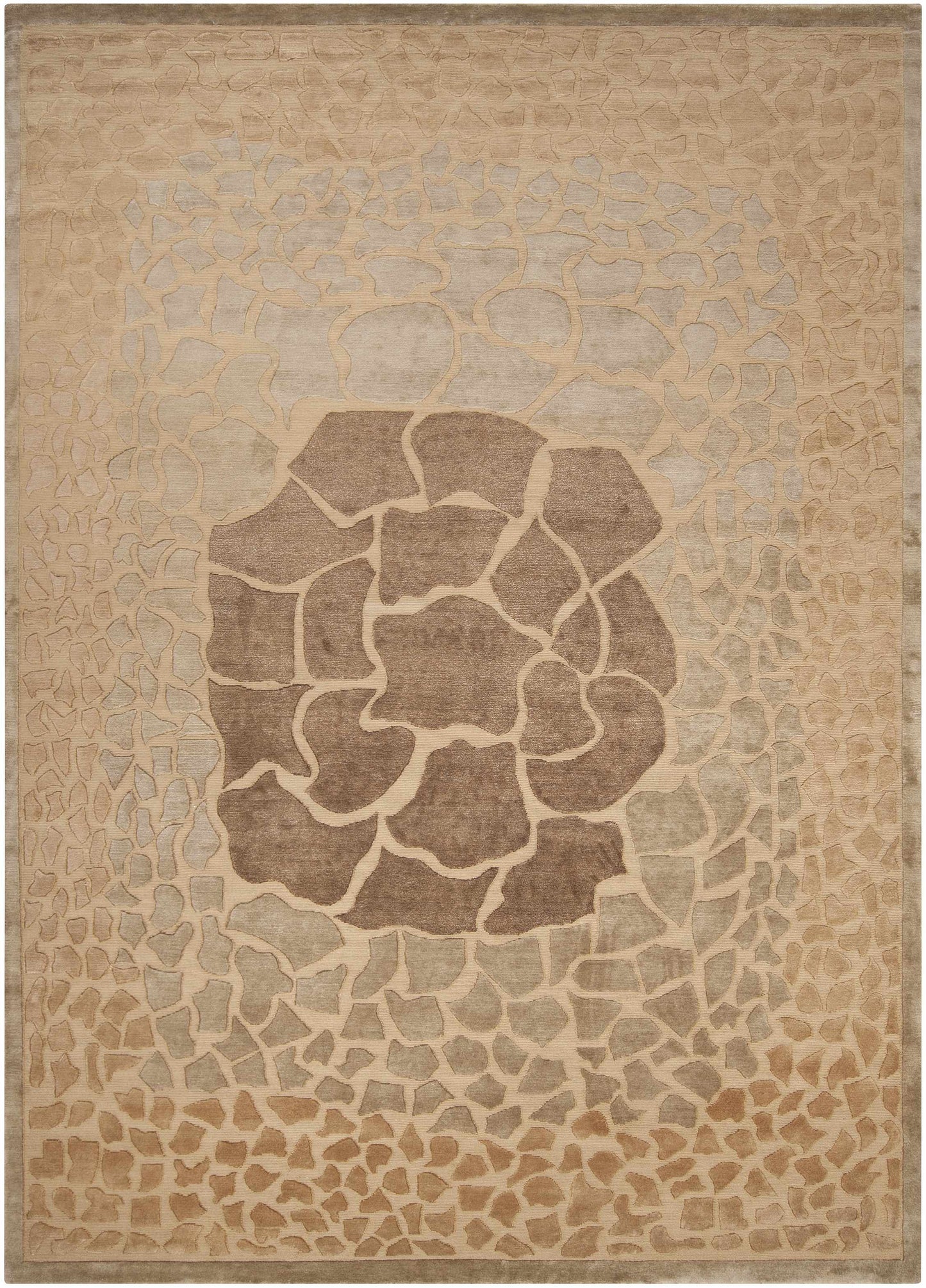 Mugal IN-8152 Hand Knotted Rug