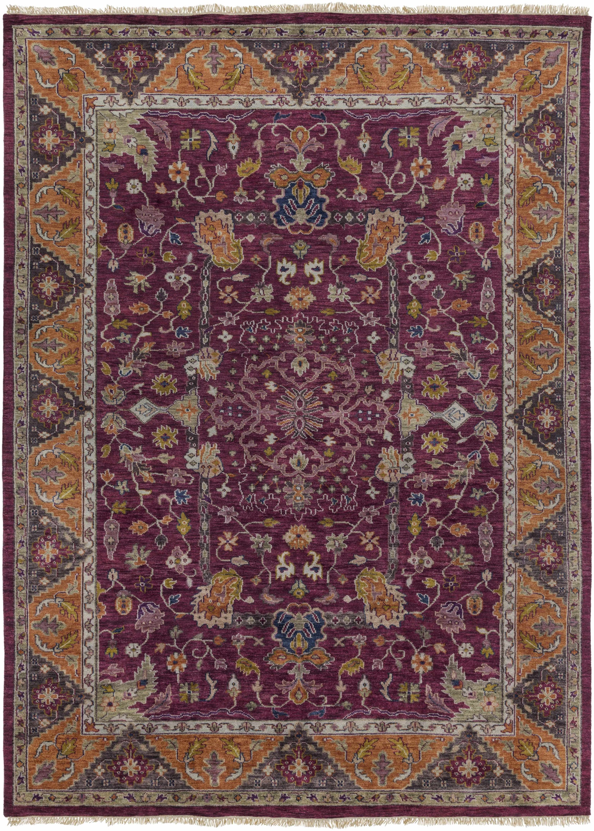 Zeus ZEU-7821 Hand Knotted Rug