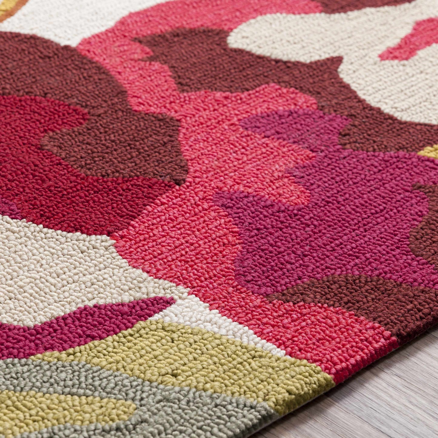 Rain RAI-1230 Hand Hooked Rug