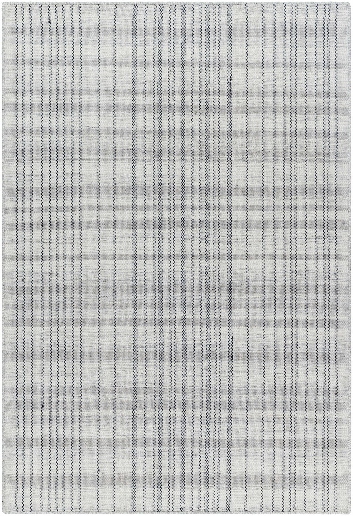 Slate Gray Hand Woven 100% Wool Cottage Rectangle Handmade rug, Indoor use only, no fringe, non-washable. runner also available